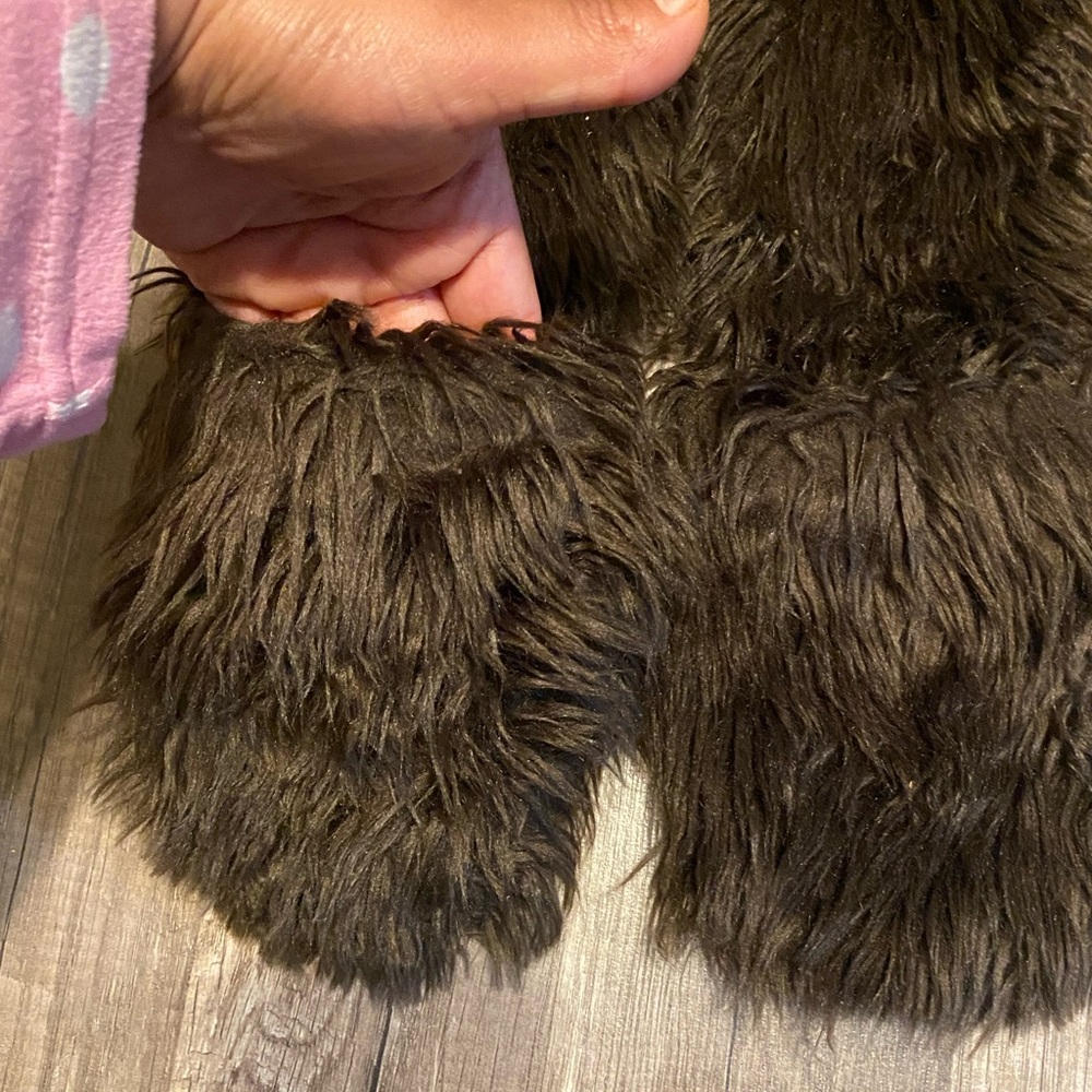 SpiritHoods Brown Faux Fur hood Animal - Picture 9 of 9